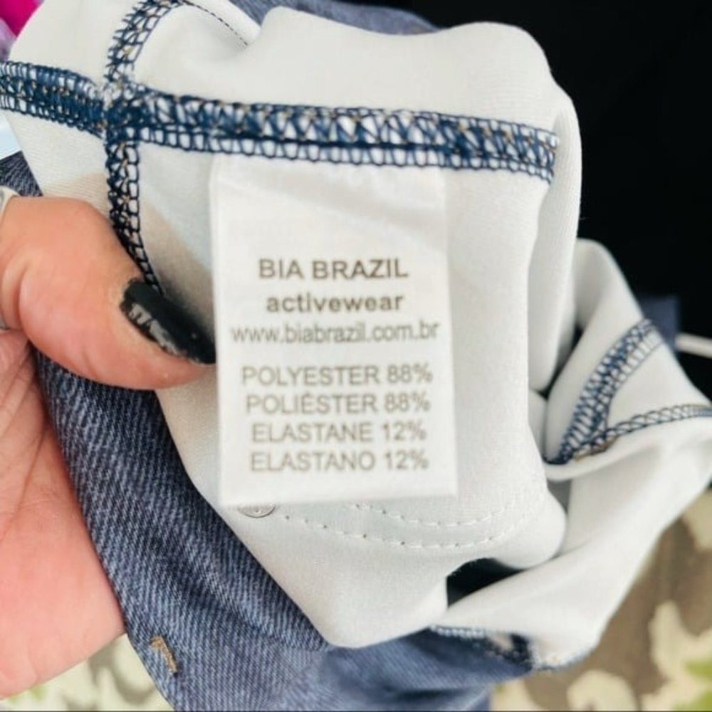 Bia Brazil Blue Slim Denim Jean One size - Picture 10 of 10